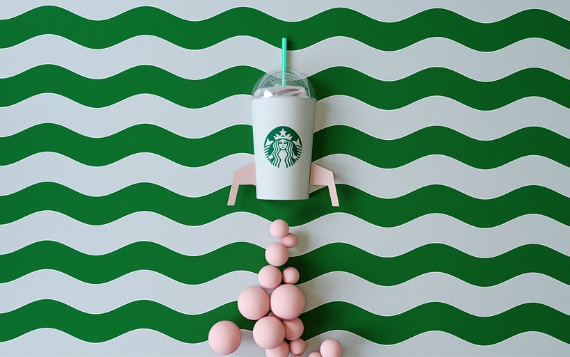Starbucks "Play with us" 6