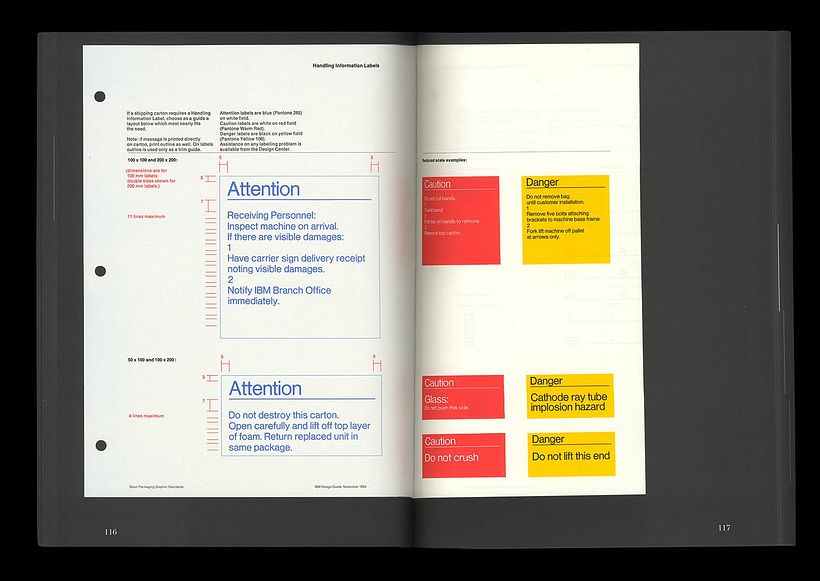 IBM, Paul Rand's Graphic Standards Manual reprint | Domestika