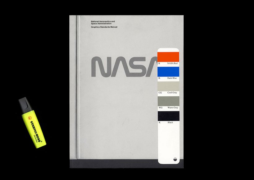 NASA, Danne & Blackburn’s Graphics Standards Manual reprint. Empire Books