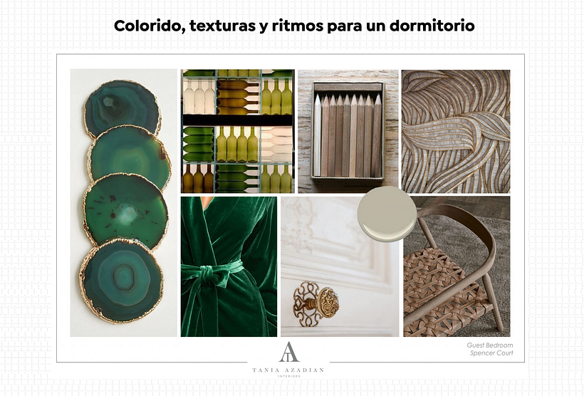 Así luce uno de los mood boards de Chío a los que podrás acceder.