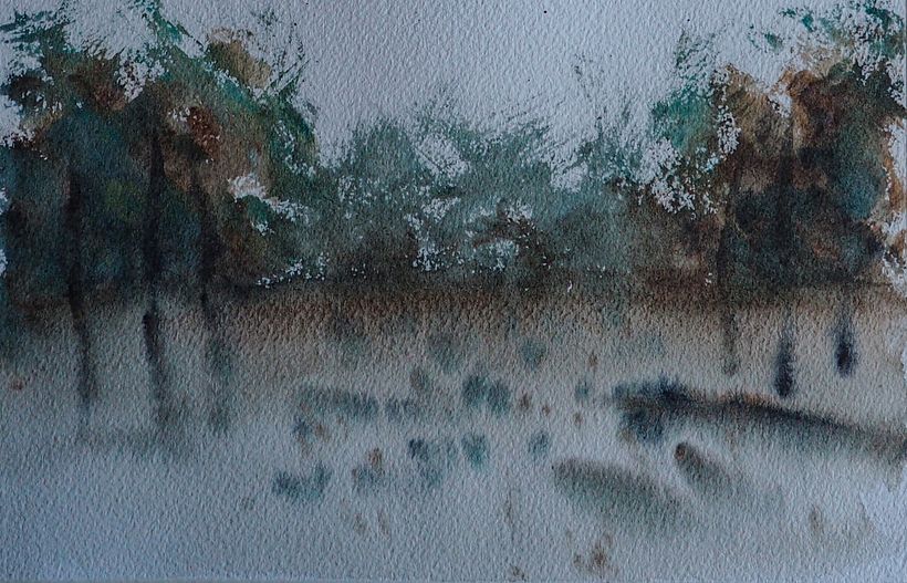 Meu projeto do curso: Paisagens naturais em aquarela 1