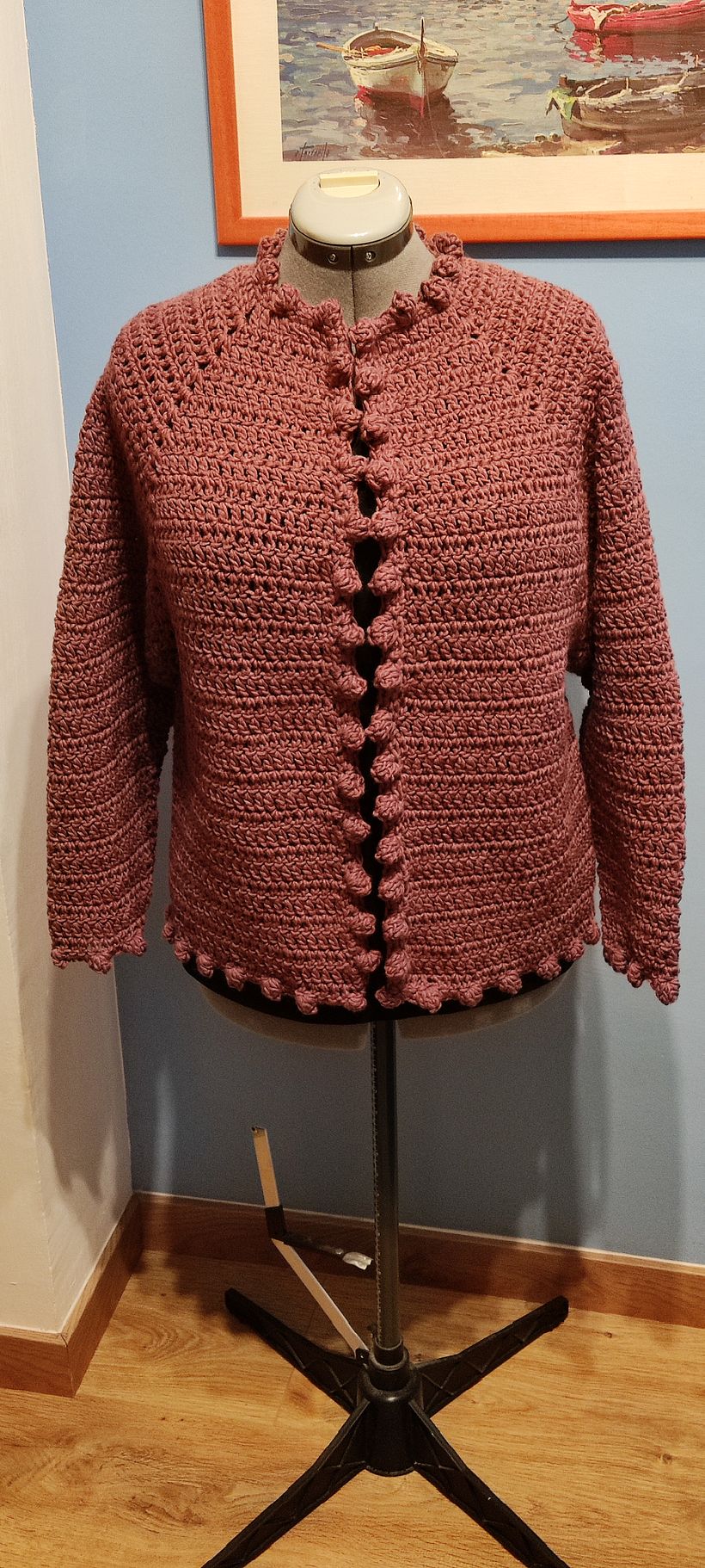 Mi Proyecto del curso:  Top-down: prendas a crochet de una sola pieza 1
