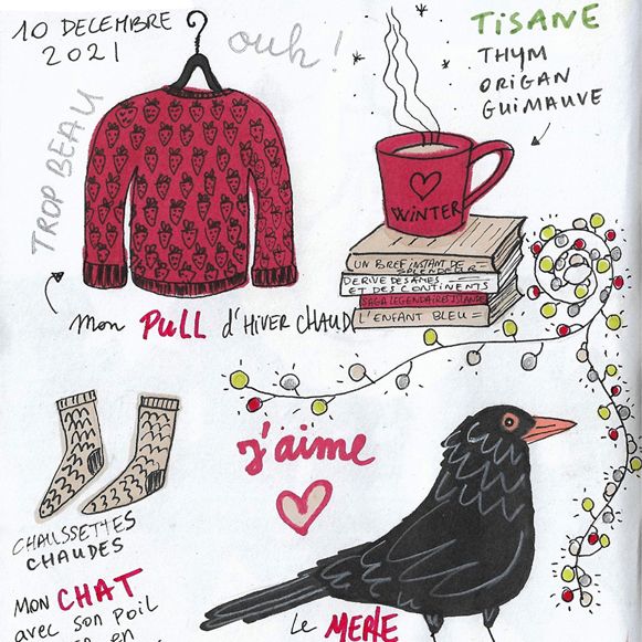 Mon projet du cours : Journal intime illustré : pratiquez au quotidien la pleine conscience 2