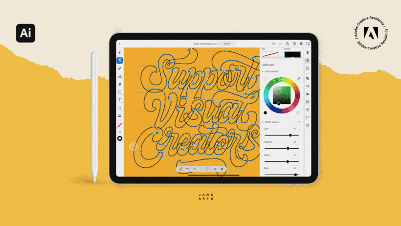 Algunos de los trabajos de Janarts.