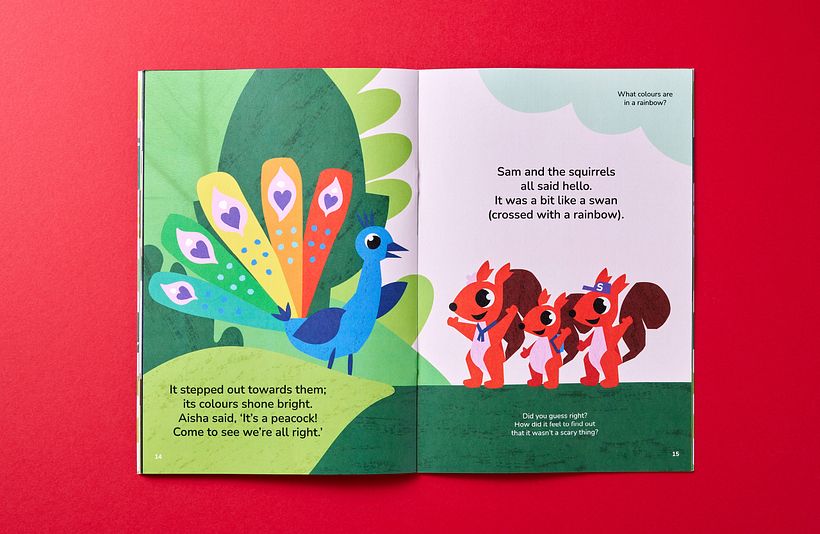 Squirrels storybook