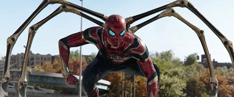 Der Iron Spider-Anzug aus den MCU-Filmen. Bild: Marvel Studios, Sony Pictures via IMDb.
