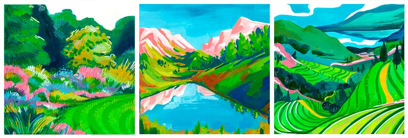 Whimsical Landscapes 1