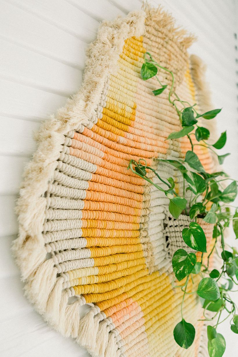 The Achieving Peacemaker - Macrame Wall Plater 3