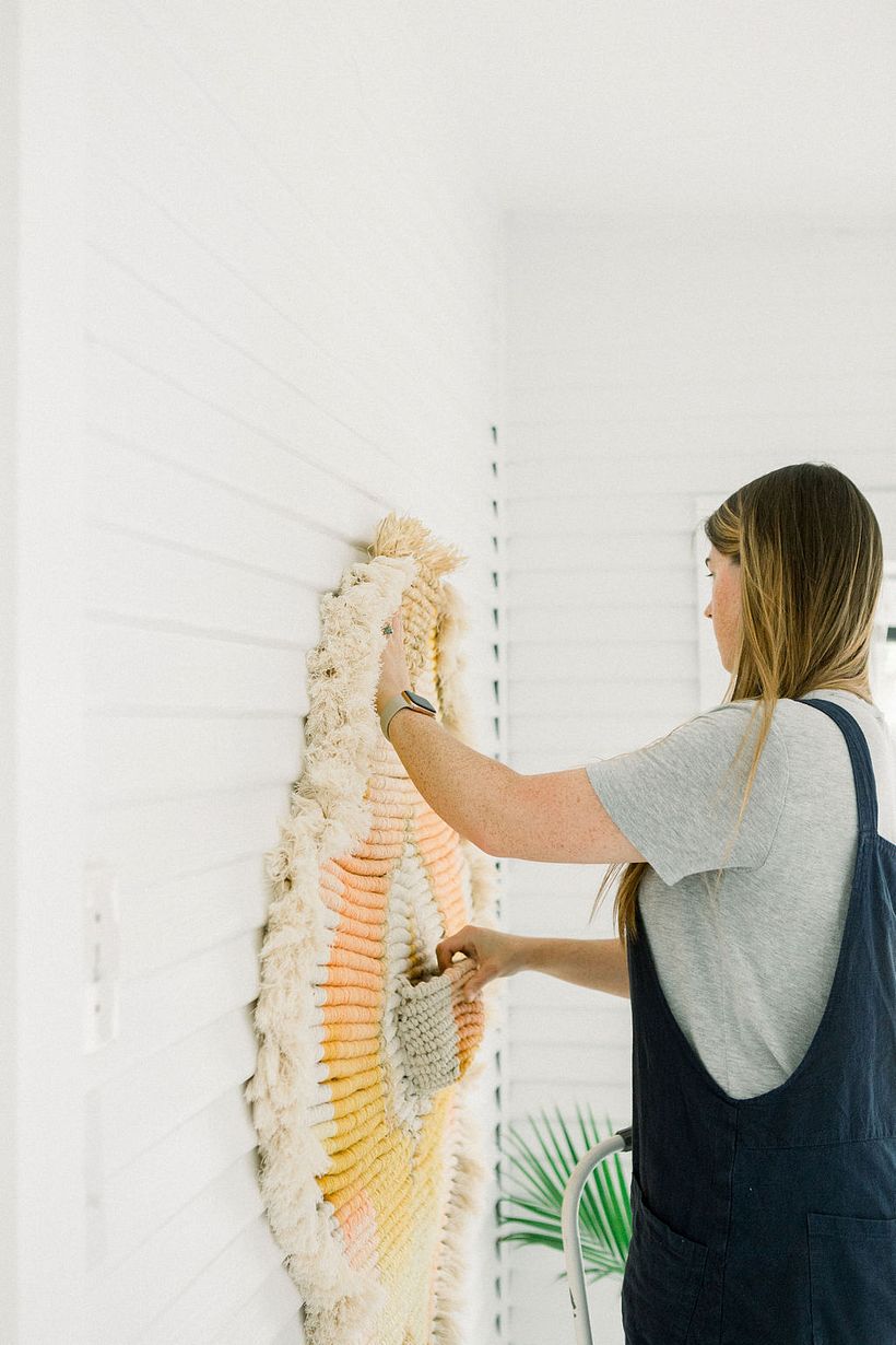 The Achieving Peacemaker - Macrame Wall Plater 10