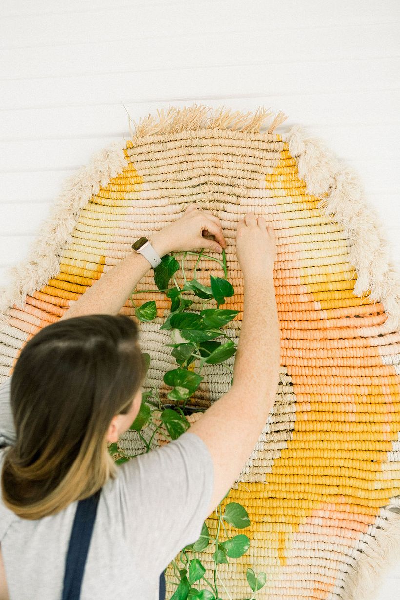 The Achieving Peacemaker - Macrame Wall Plater 11