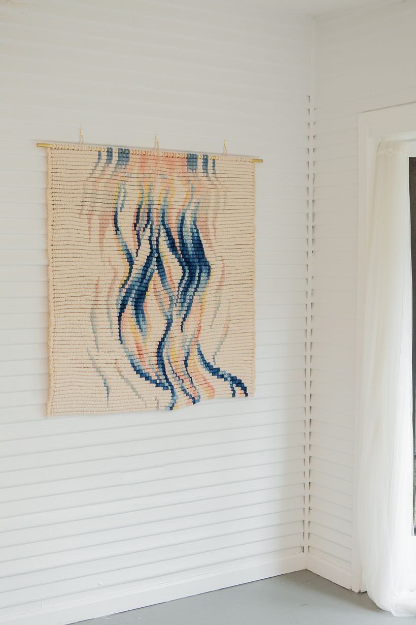 The Ice Breakup - Macrame Wall Hanging 3