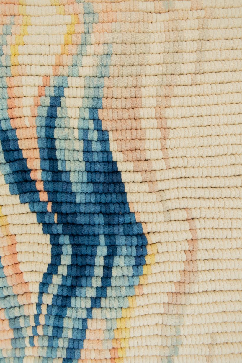 The Ice Breakup - Macrame Wall Hanging 4