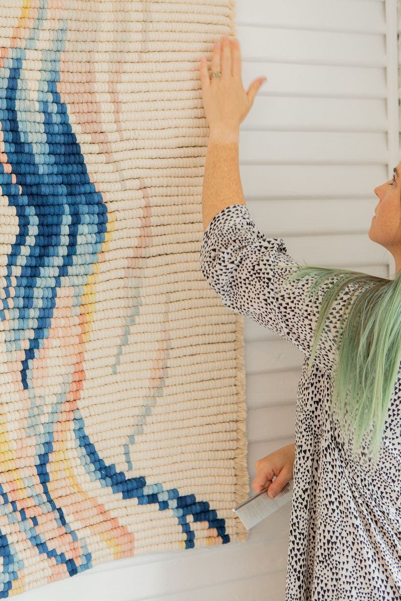 The Ice Breakup - Macrame Wall Hanging 5