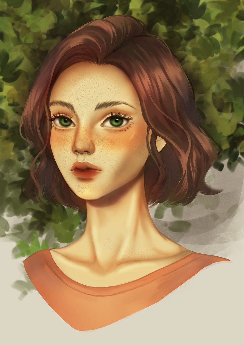 portrait rendering practice!