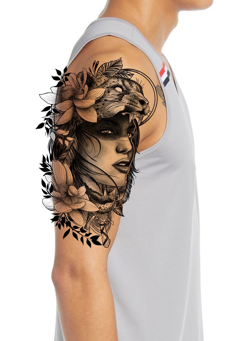 Mi Proyecto del curso: Diseño e ilustración digital de tatuajes con Procreate 4