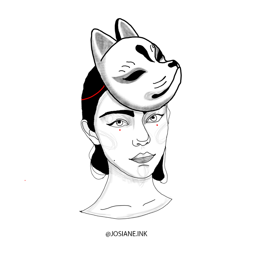 Meu projeto do curso: Desenho de tatuagem autoral com Procreate 9