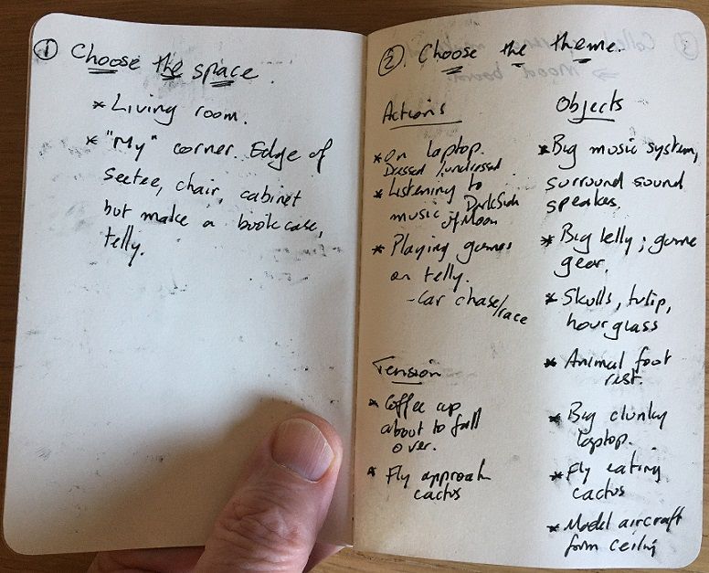 The "specification" for the picture.