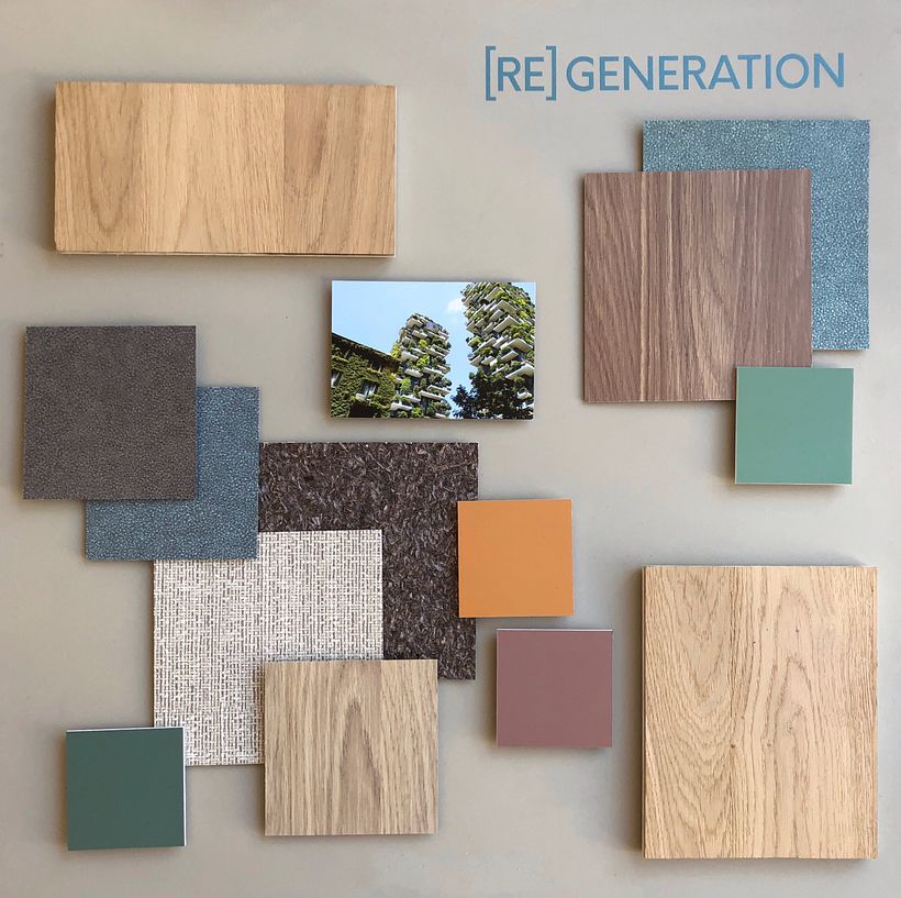 Concept board created for Decotec