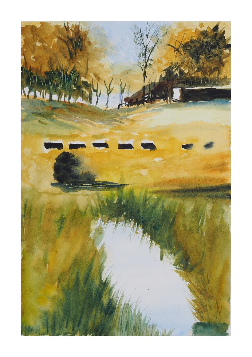 Meu projeto do curso: Paisagens naturais em aquarela 4