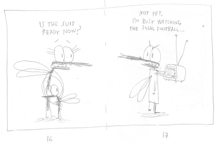 Pancho, El mosquito más listo. 7