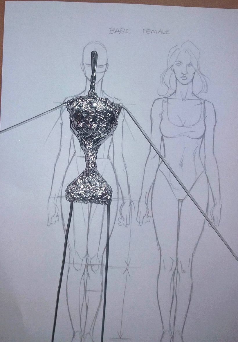 Struttura per Modelling e Studio anatomico (Work in progress) 2