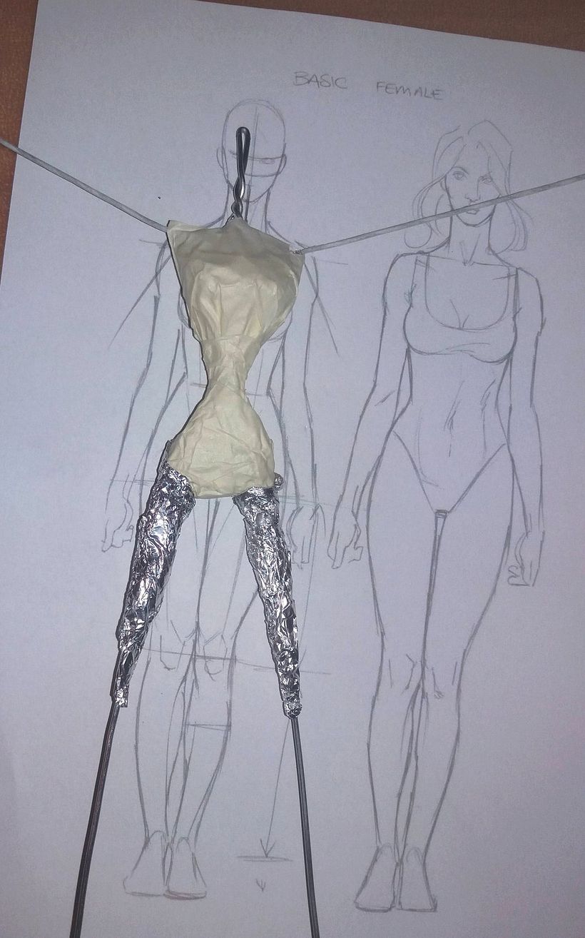Struttura per Modelling e Studio anatomico (Work in progress) 3