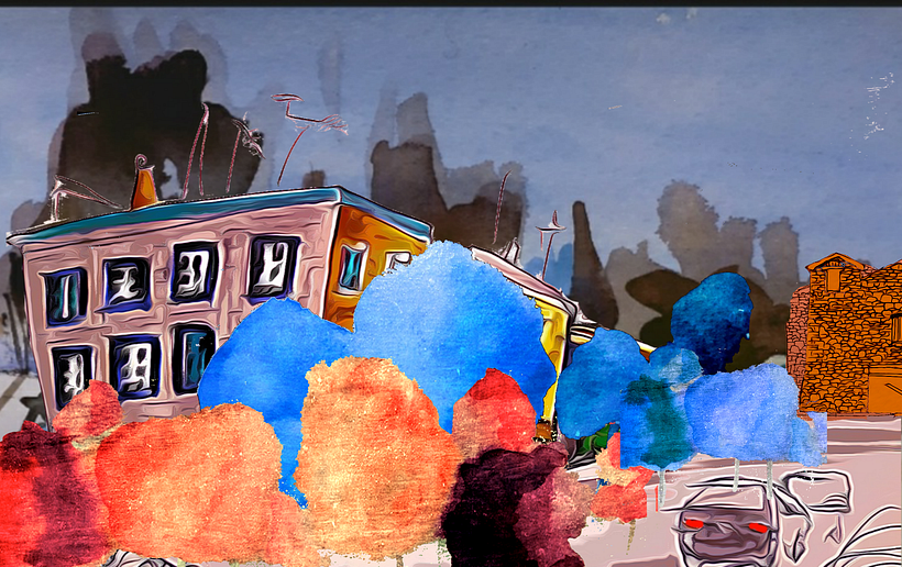 My project in Architectural Illustration: Capture a City’s Personality course 1