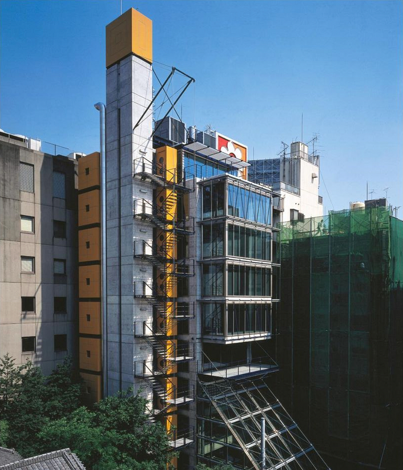 Image: Kabuki-Cho Tower, Tokyo, via @rogersstirkharbour on Instagram
