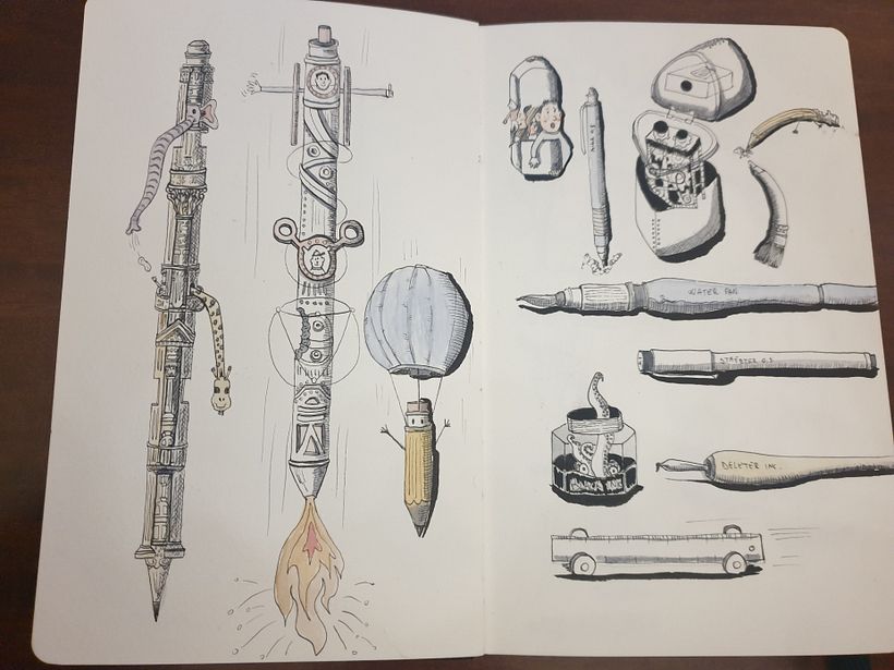 Il mio progetto del corso: L’arte dello sketching: trasforma i tuoi bozzetti in arte 25