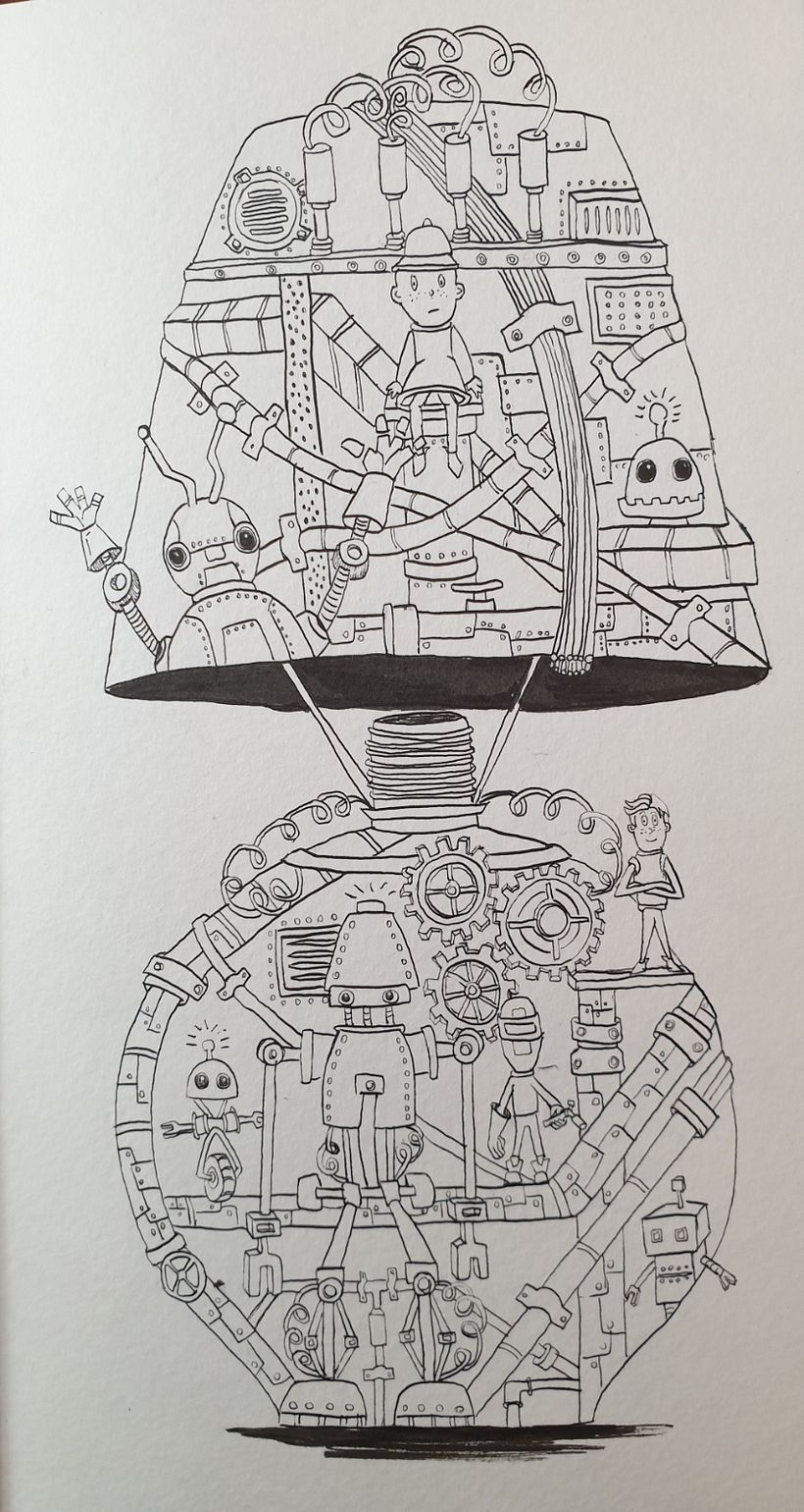 Il mio progetto del corso: L’arte dello sketching: trasforma i tuoi bozzetti in arte 11