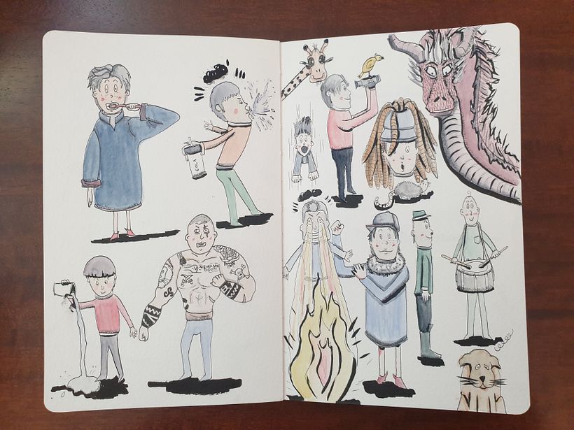 Il mio progetto del corso: L’arte dello sketching: trasforma i tuoi bozzetti in arte 21
