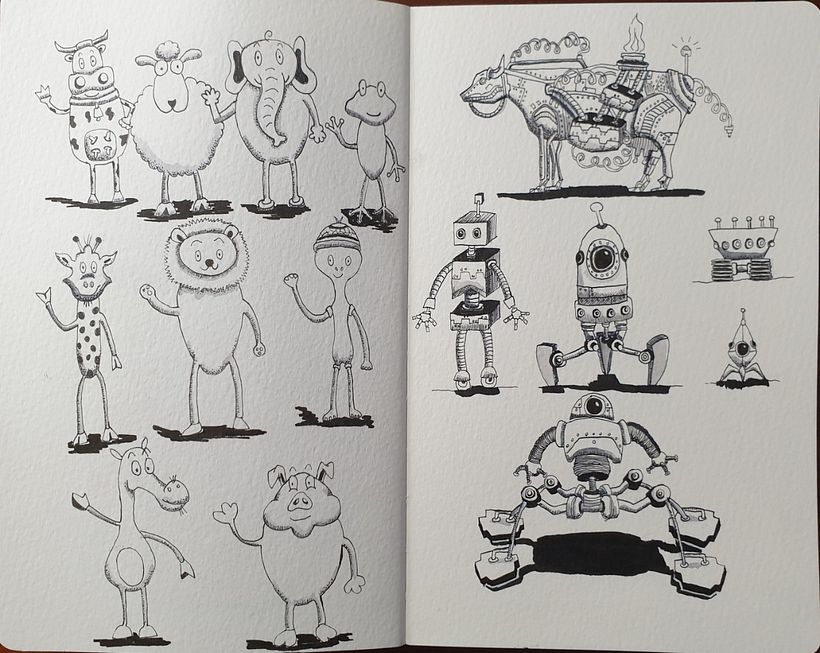 Il mio progetto del corso: L’arte dello sketching: trasforma i tuoi bozzetti in arte 18