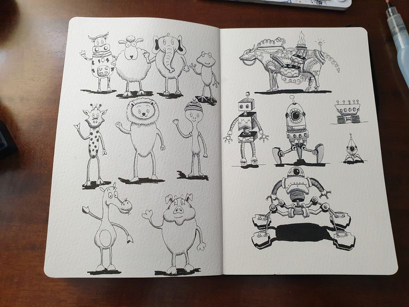 Il mio progetto del corso: L’arte dello sketching: trasforma i tuoi bozzetti in arte 19