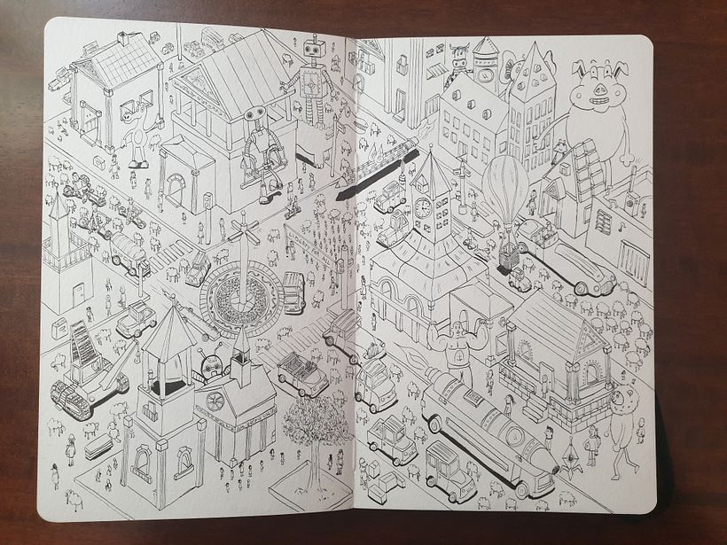Il mio progetto del corso: L’arte dello sketching: trasforma i tuoi bozzetti in arte 3