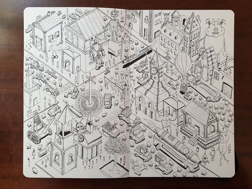 Il mio progetto del corso: L’arte dello sketching: trasforma i tuoi bozzetti in arte 2