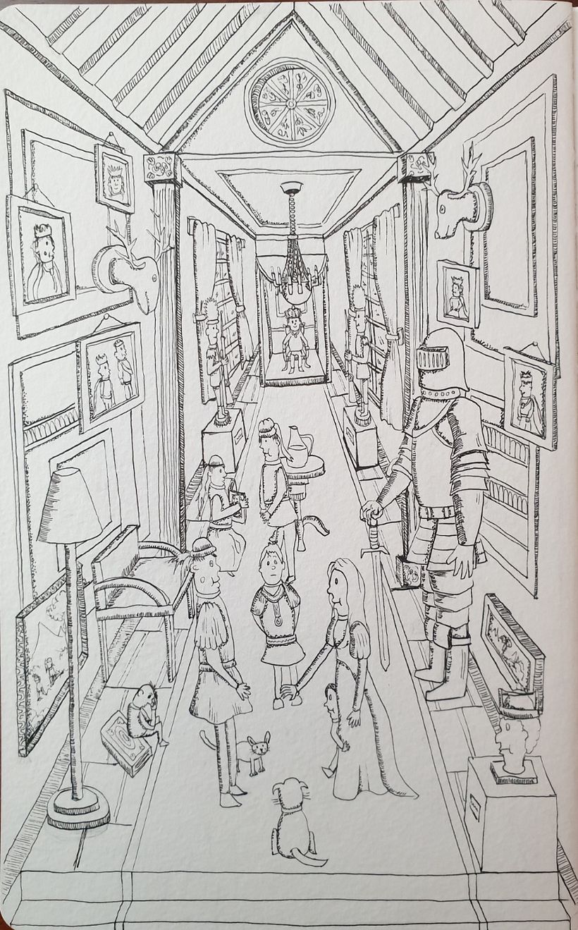 Il mio progetto del corso: L’arte dello sketching: trasforma i tuoi bozzetti in arte 7
