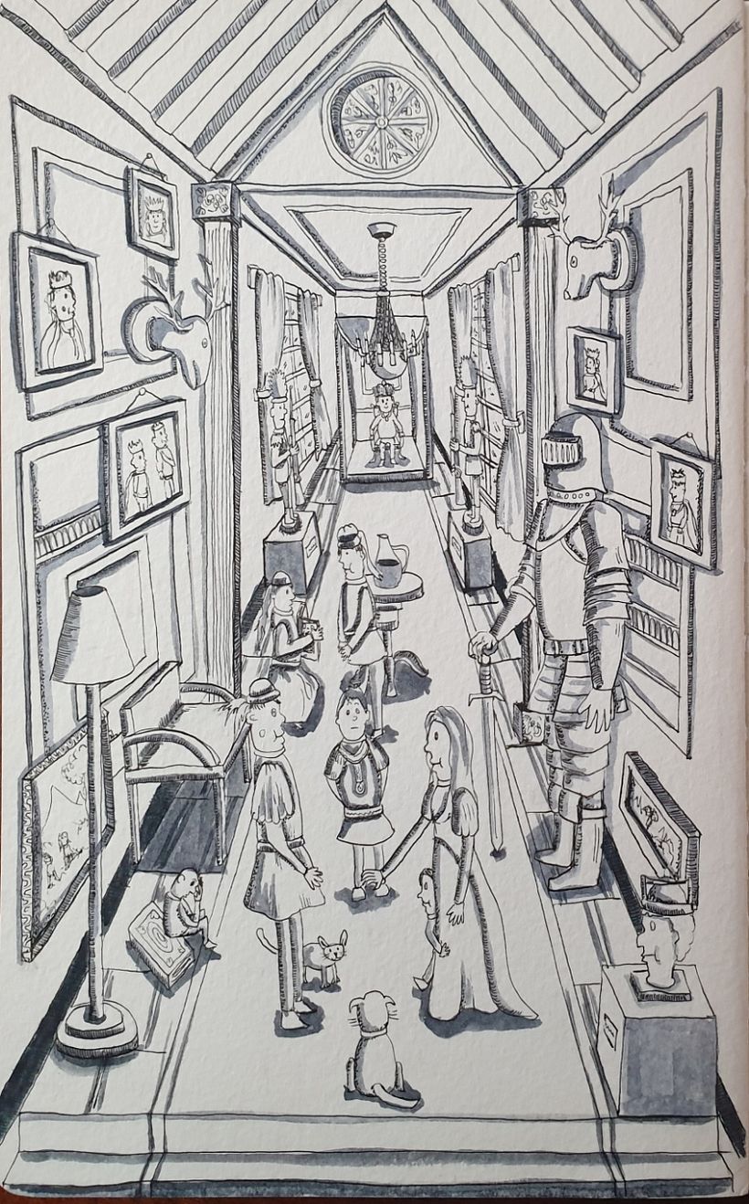 Il mio progetto del corso: L’arte dello sketching: trasforma i tuoi bozzetti in arte 9