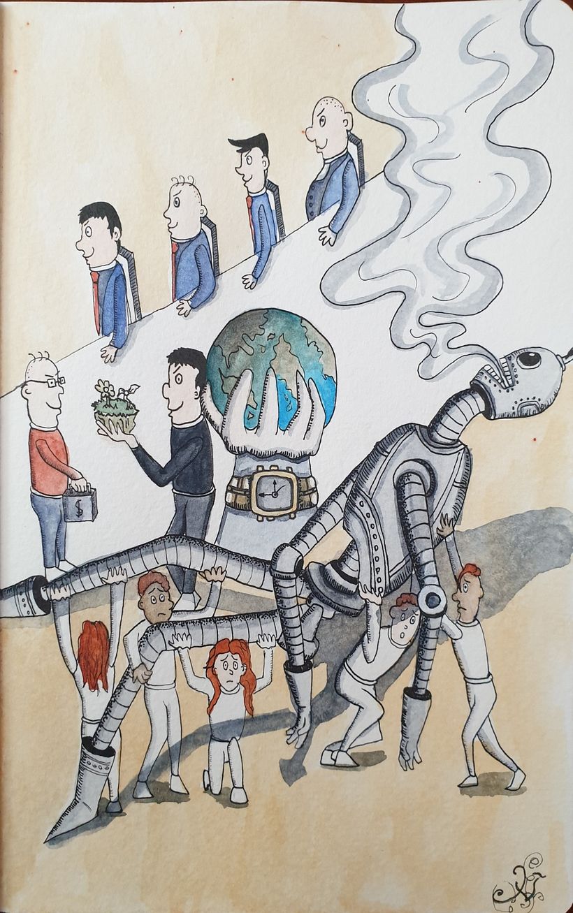 Il mio progetto del corso: L’arte dello sketching: trasforma i tuoi bozzetti in arte 10