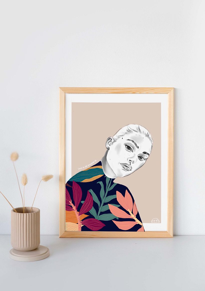 My project in Portrait with Pencil, Color Techniques and Photoshop course 2
