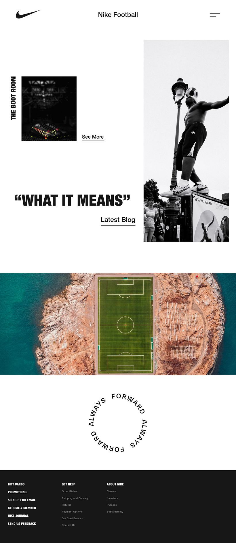 NIKE Football Redesign Concept  2