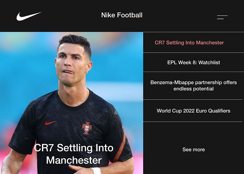 NIKE Football Redesign Concept  4