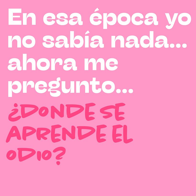 ¿Donde se aprende el odio? 7