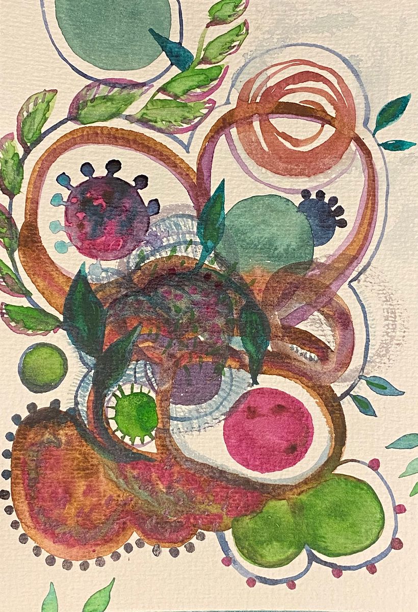Used the different techniques, used a limited palette, made mistakes and were inspired by one of the artists. 