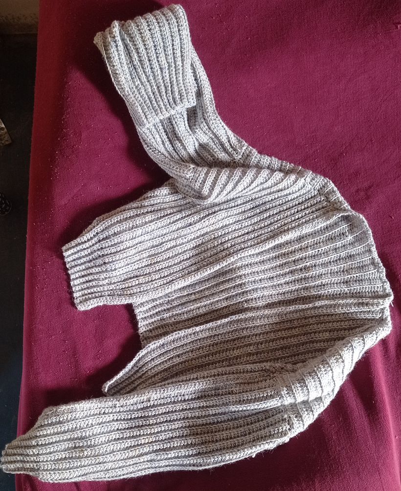 Meu projeto do curso: Crochê: crie roupas com apenas uma agulha 2