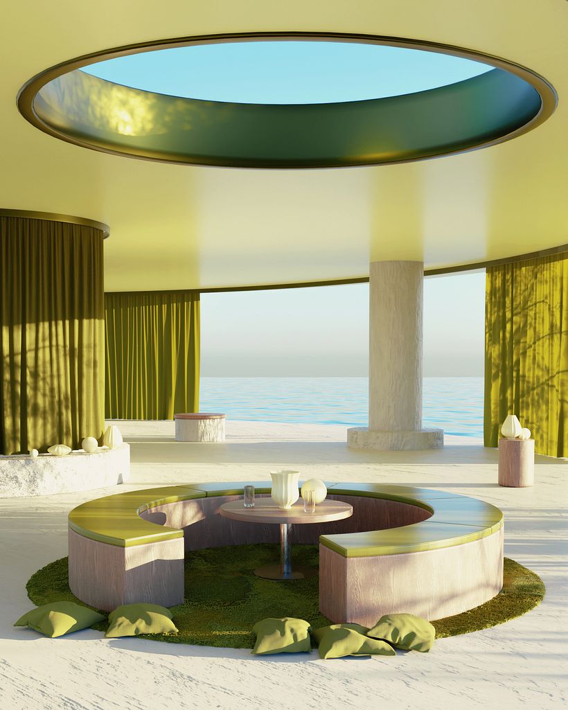 My project in Interior ArchViz: Create Surreal 3D Designs with Blender course 2