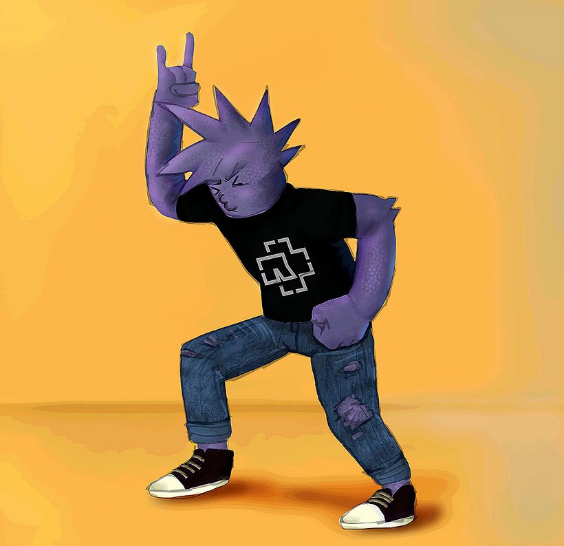 Mi Proyecto del curso: Pintura digital de personajes: ilustra con luz y color 4