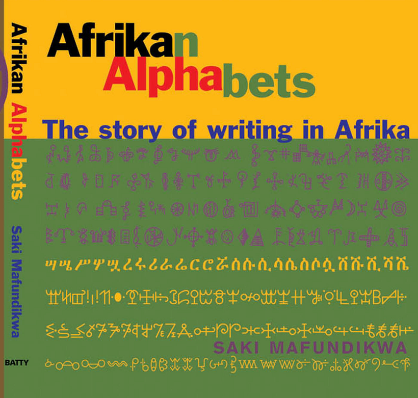 Saki Mafundikwa criou o livro 'Afrikan Alphabets'
