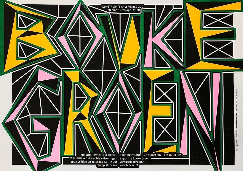 Exemplo do trabalho criativo da designer Hansje Van Halen