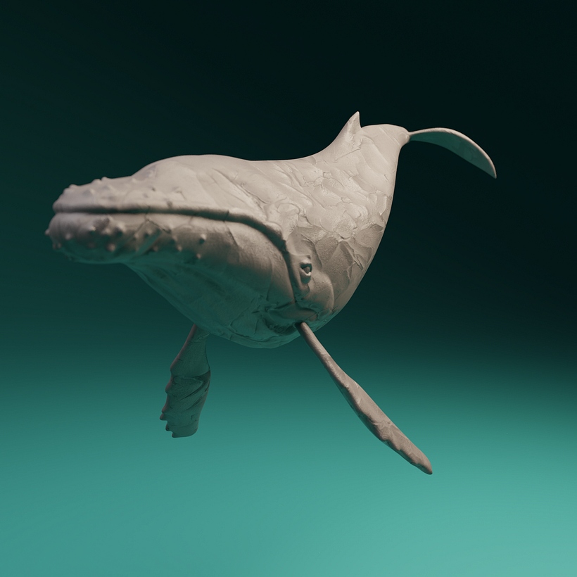 VR Whale Sculpting 2