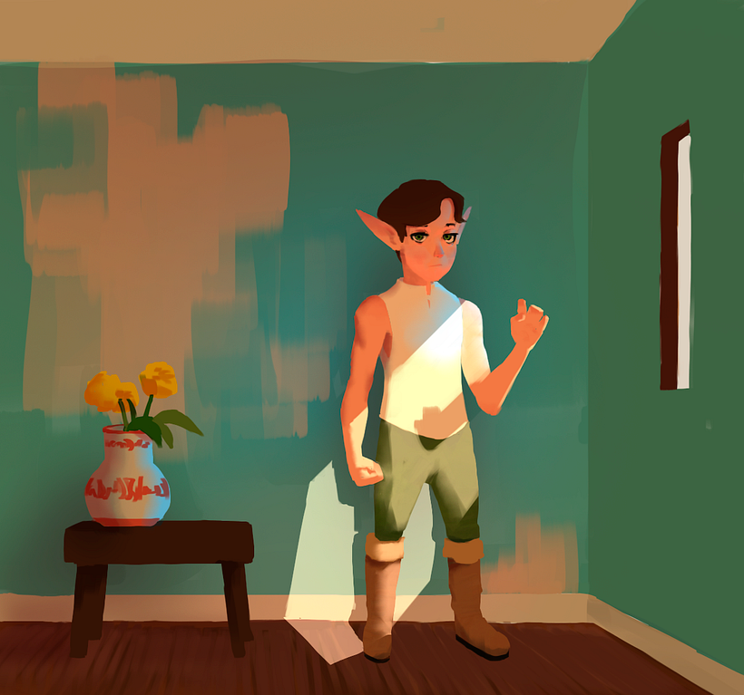 My project in Lighting Principles for Digital Painting course 5